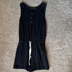 HYFVE Black Sleeveless Romper